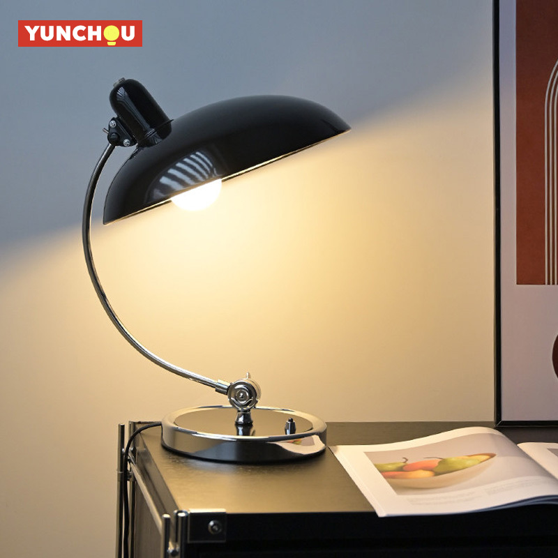 Desk Setup Minimalist - Modern Bauhaus Adjustable Table Lamp Minimalist