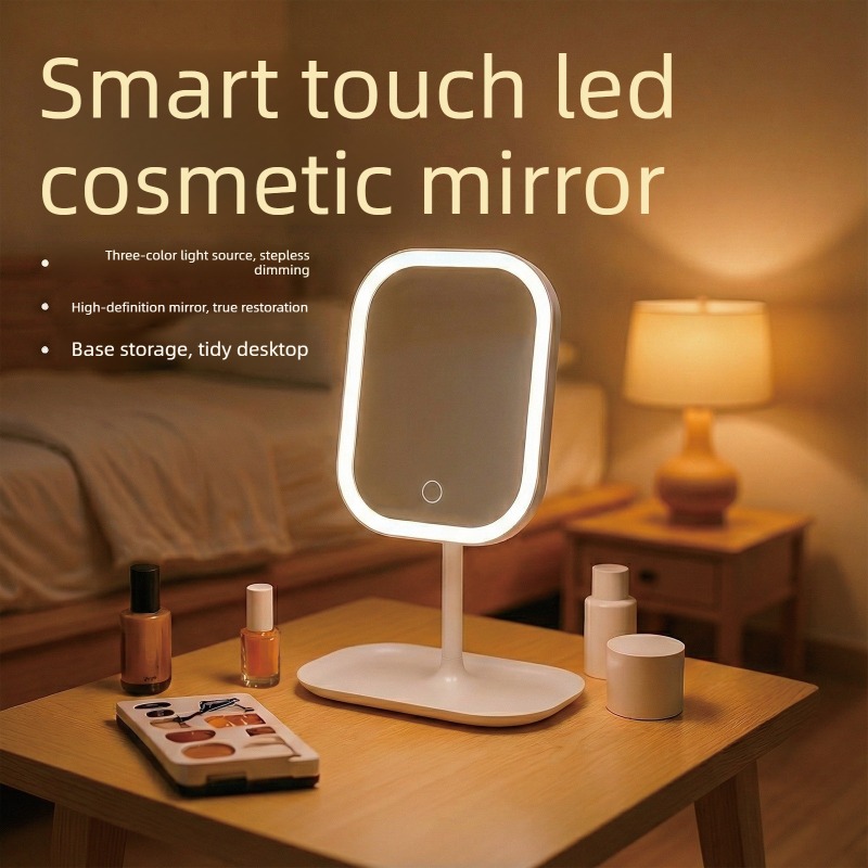 Desk Setup Lamp - New LED Modern Desktop Vanity Mirror
