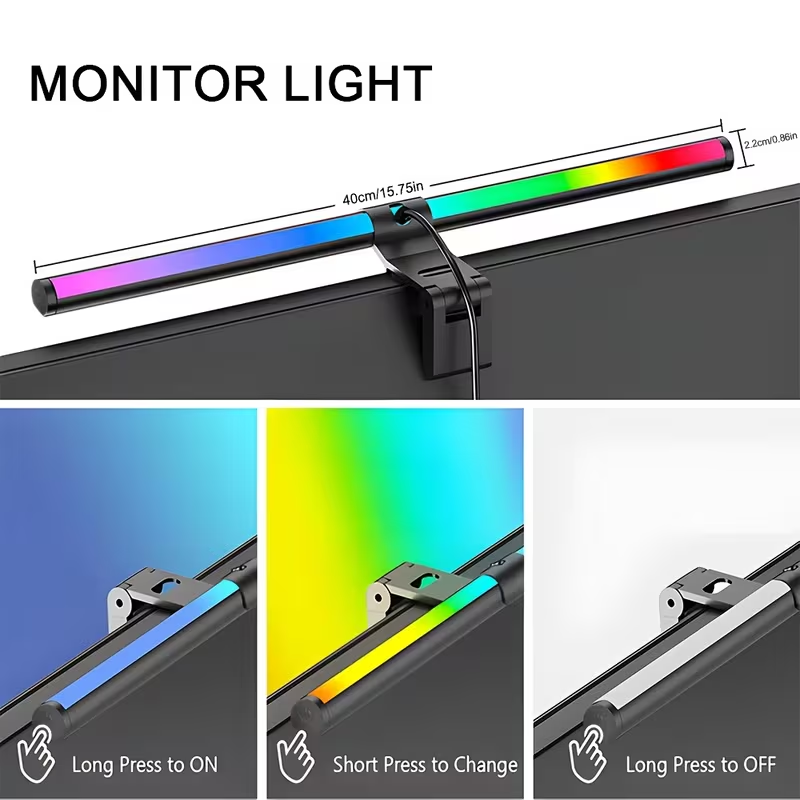LED Monitor Light Bar 30cm 40c - Desk Setup Lamp ulasan dan harga
