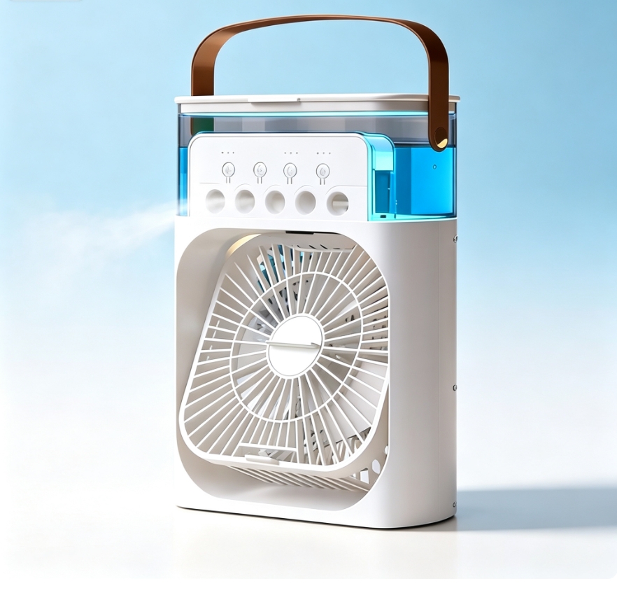 3 In 1 Portable Mini Air Coole - Desk Setup Lamp ulasan dan harga