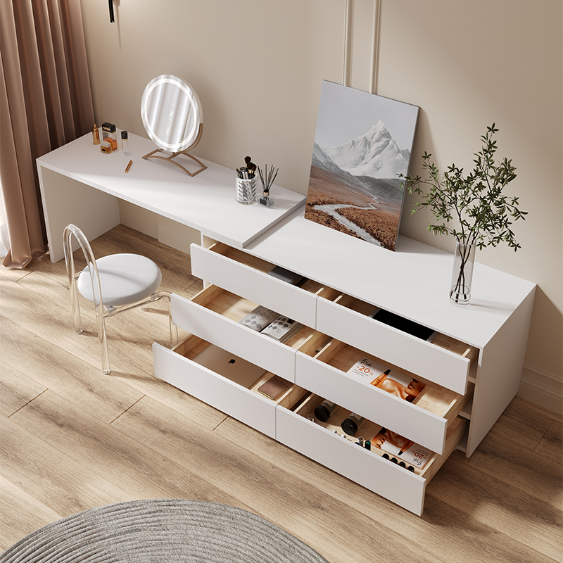 xx-Dresser,Multi-purpose Flat  - Desk Setup L Shaped ulasan dan harga