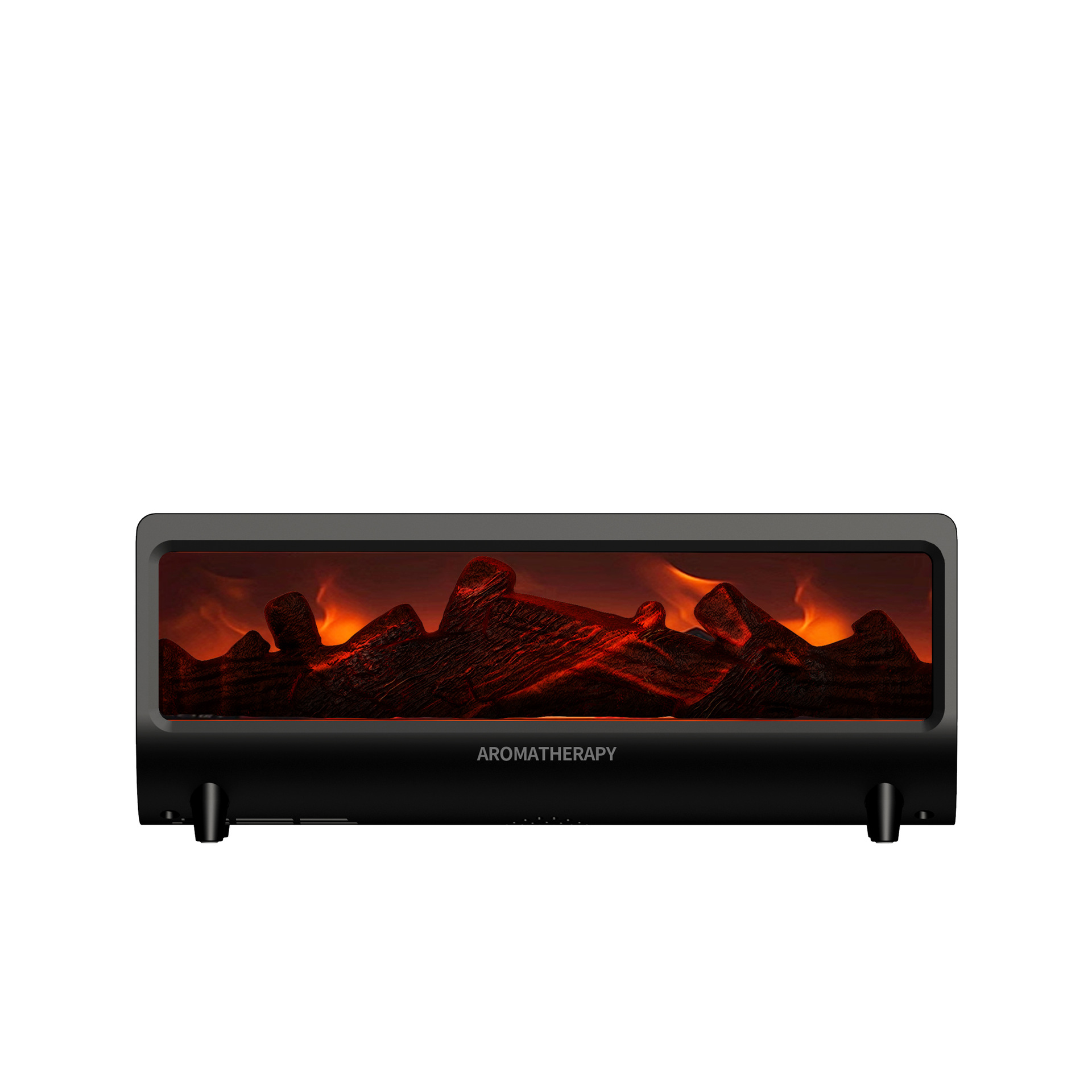 Simulated 3D Flame Fireplace A - Desk Setup Lamp ulasan dan harga