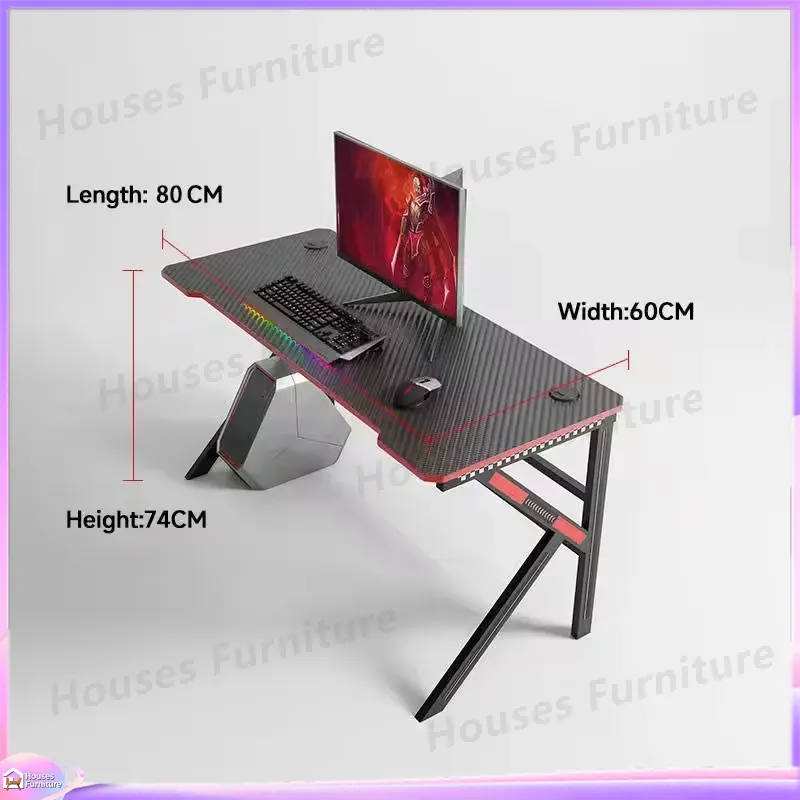 Adjustable Height RGB LED Gami - Desk Setup L Shaped ulasan dan harga