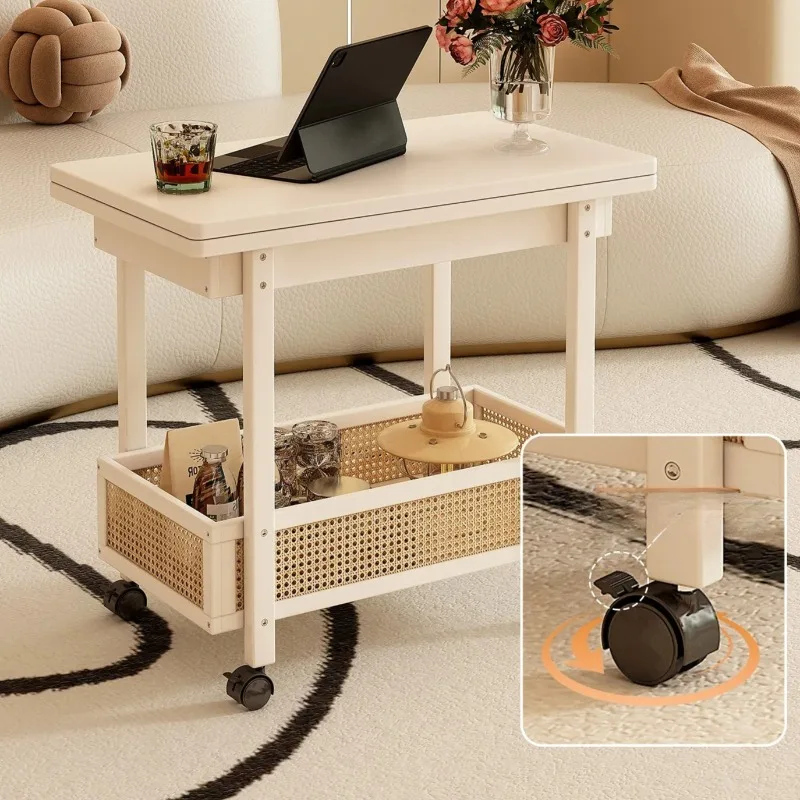 Foldable Bamboo Storage Desk w - Desk Setup Minimalist ulasan dan harga