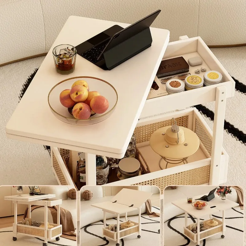 Foldable Bamboo Storage Desk w - Desk Setup Minimalist ulasan dan harga