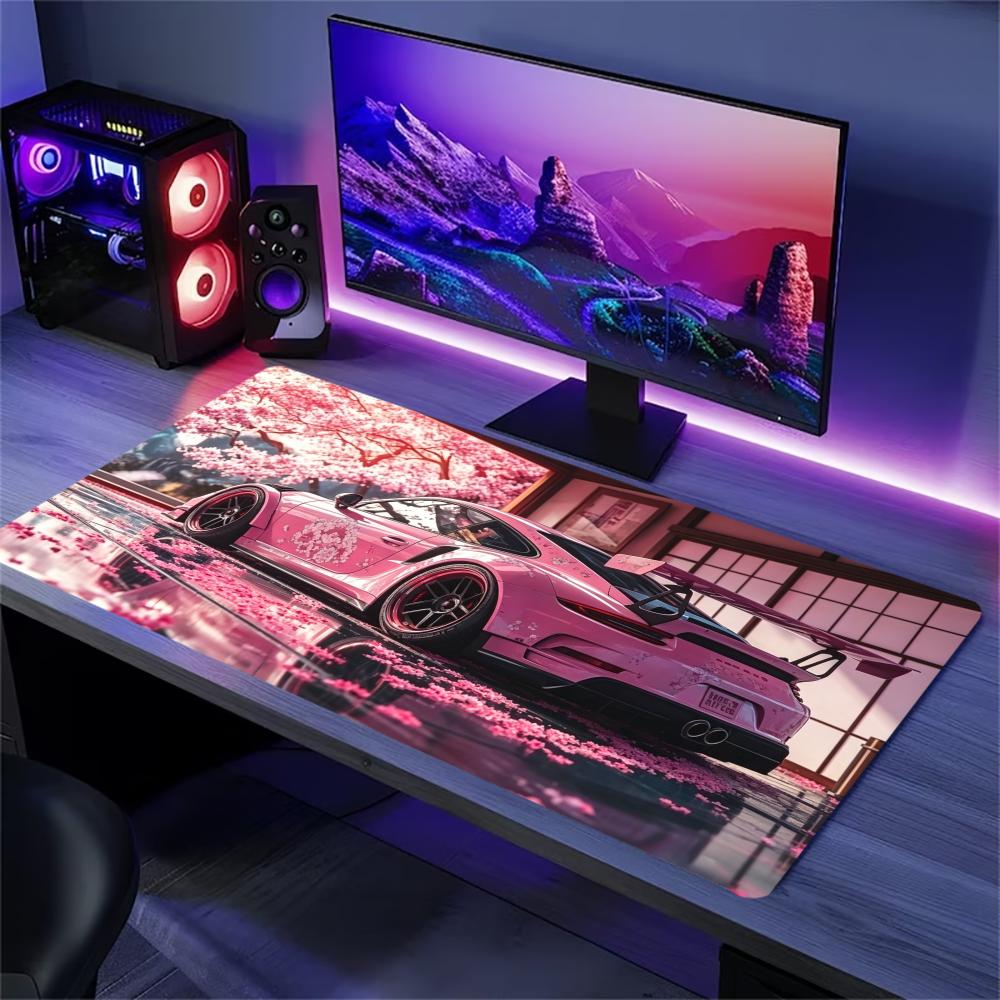 Sakura Sports Car Extended Des - Desk Setup Pc And Laptop ulasan dan harga